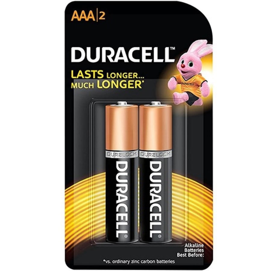 بطارية 1.5 فولت DURACELL LR03/MN2400 AAA 2