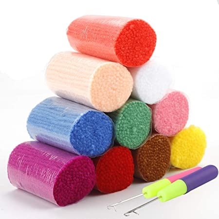Knafeh wool, colored bag, 9 pieces