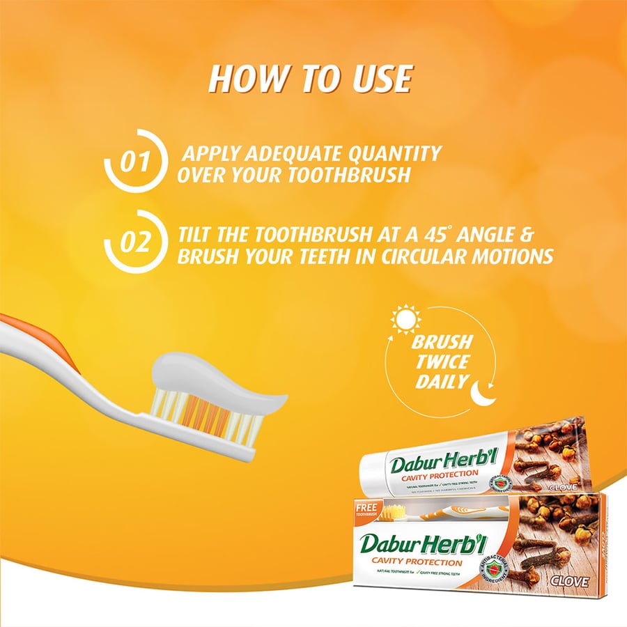دابر معجون أسنان أعشاب هيربال 150 غرام Dabur