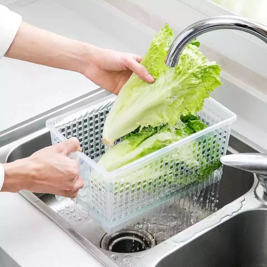 Refrigerator storage and organization basket 40*21*14 cm