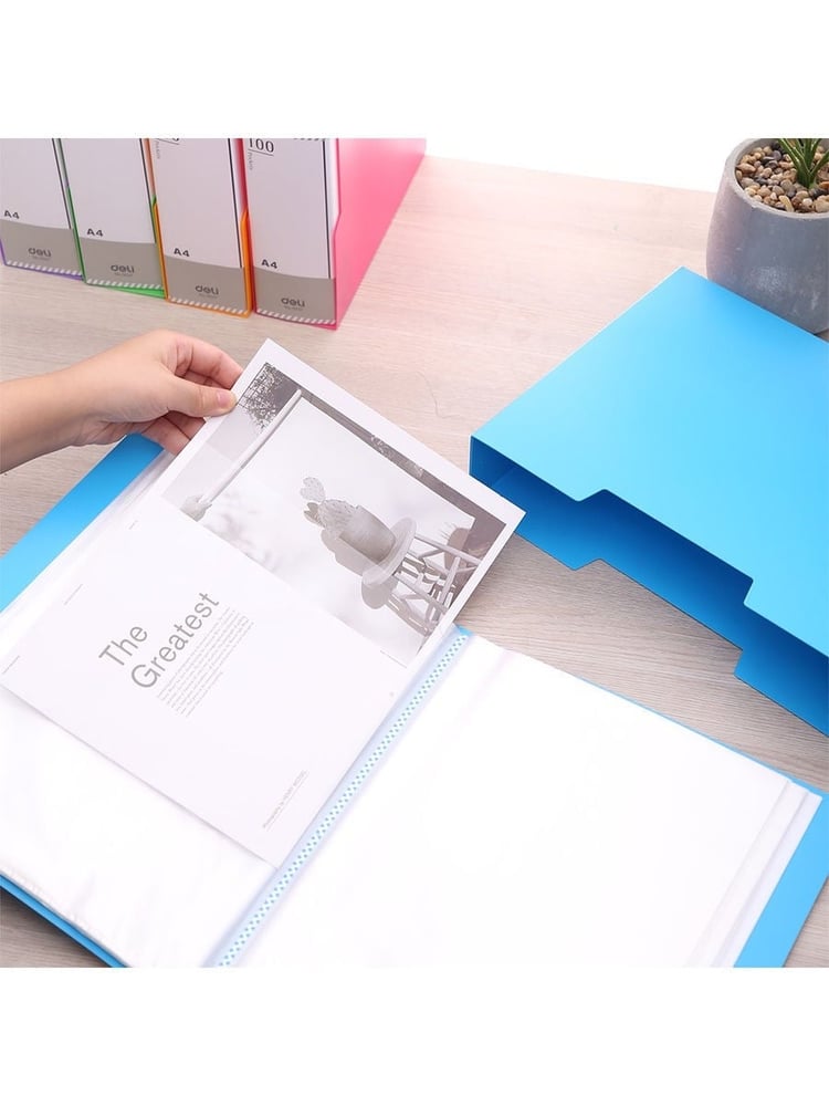 100 pocket file