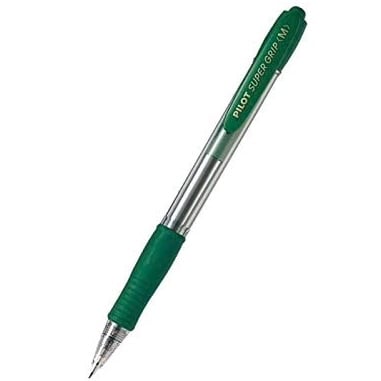 قلم حبر جاف ضغاط اخضر 1 ملم PILOT BPGP-10R-M-G