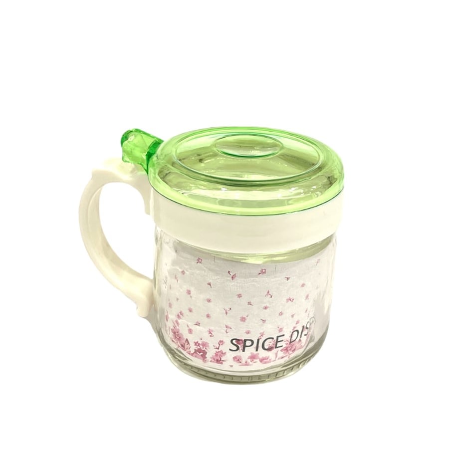 Glass Spice Jar Set - 4 Pieces