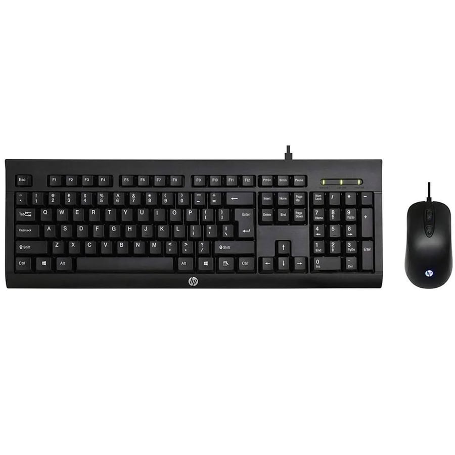 كيبورد و ماوس - لوحة مفاتيح سلكي hp KM100