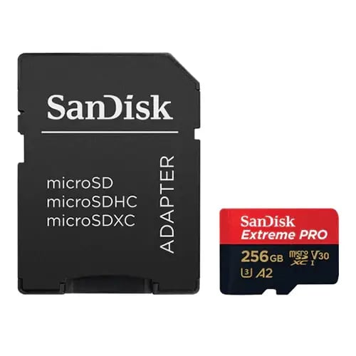 بطاقة ذاكرة مايكرو سانديسك اكستريم برو 256 جيجا بايت سرعة 200 ميجابايت SanDisk