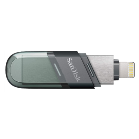 فلاش ميموري بمنفذ ايفون و يو اس بي 128 جيجا SanDisk SDIX90N-128G-GN6NE