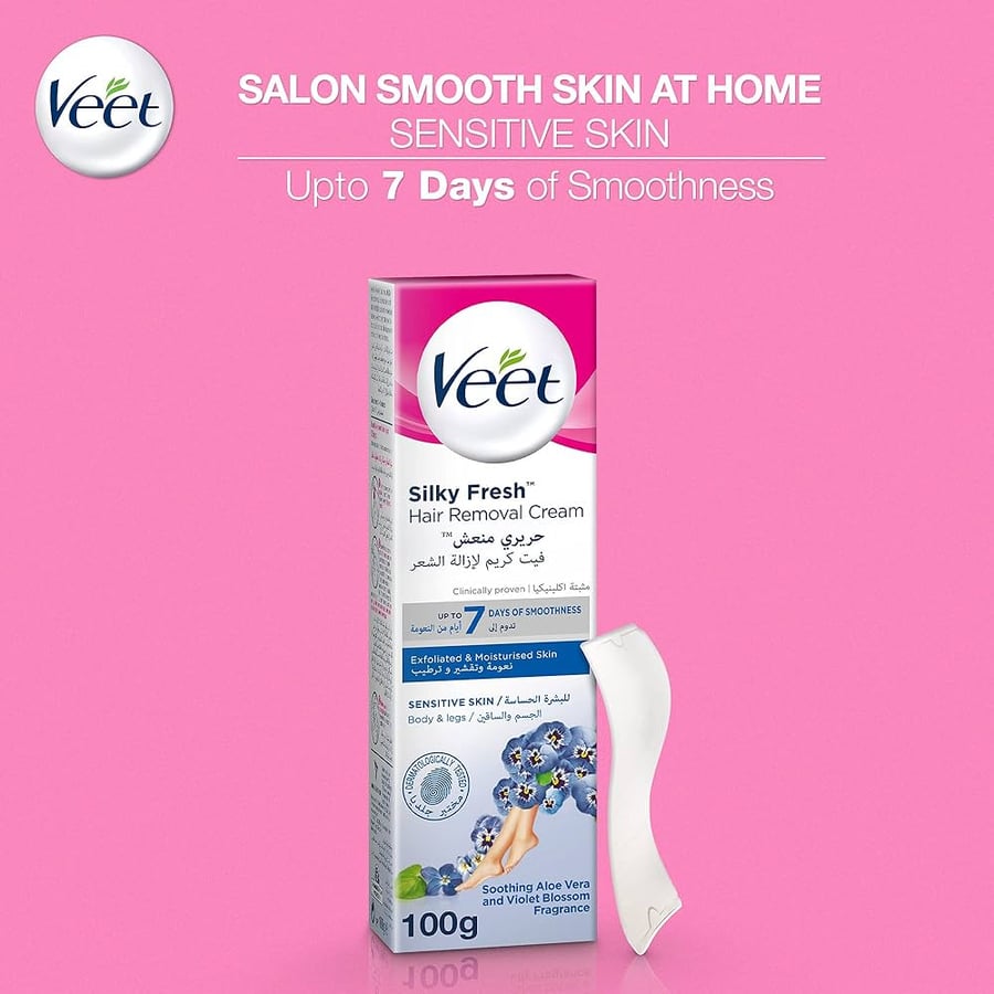 فيت كريم إزالة الشعر للبشرة الحساسة 100 مل Veet