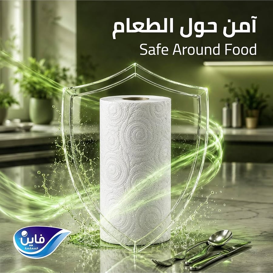 فاين سوبر ورق مطبخ 12 حبة Fine