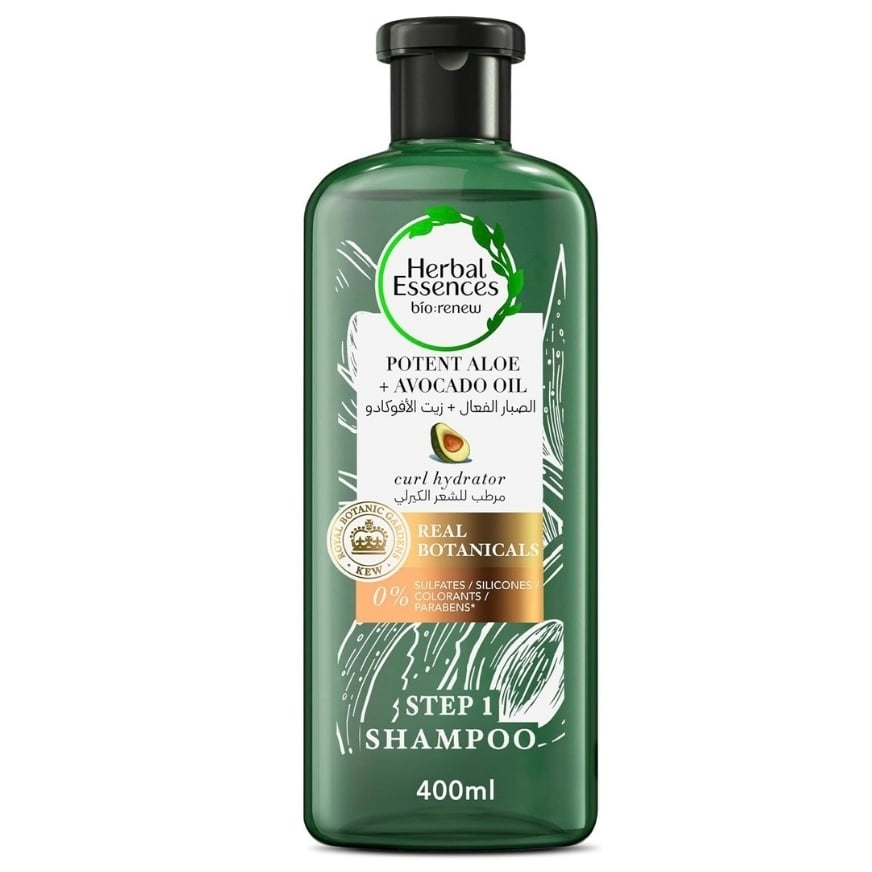 شامبو بخلاصة الصبار الفعال وزيت الأفوكادو 400 مل Herbal Essences
