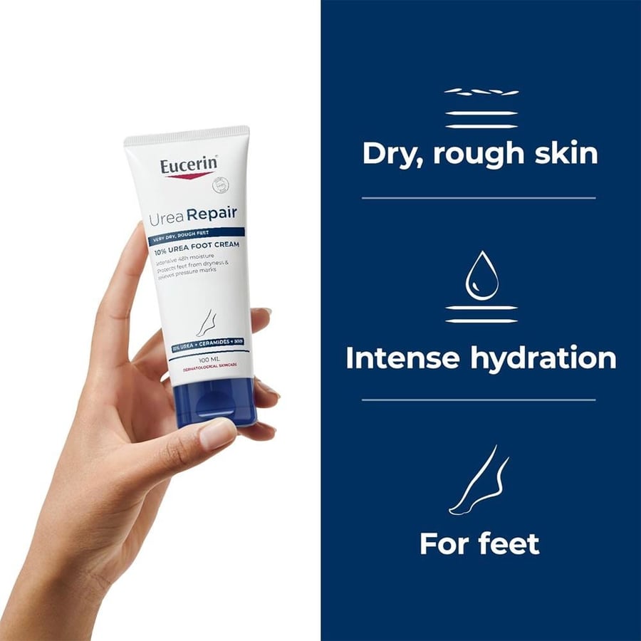 يوسرين كريم مركز للقدمين 10% يوريا 100 مل Eucerin