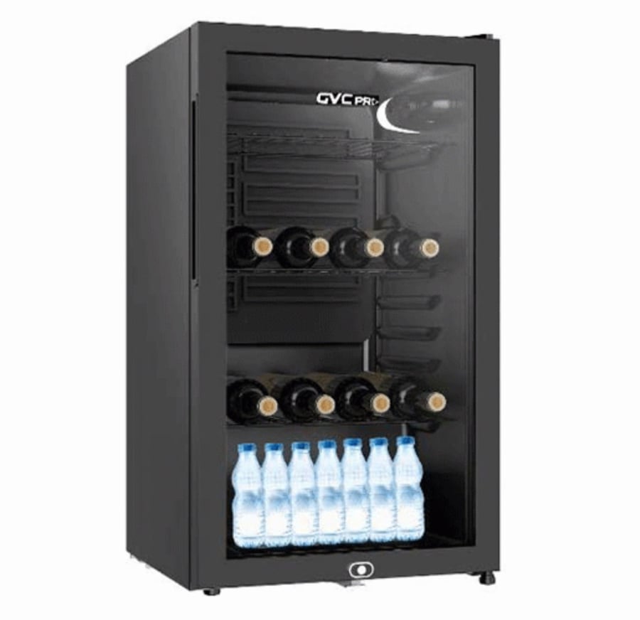 ثلاجة عرض زجاج باب واحد 90 لتر GVC PRO GVRG-155