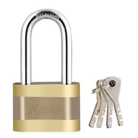 قفل أصفر طويل العنق 30 ملم KANA KA-6125