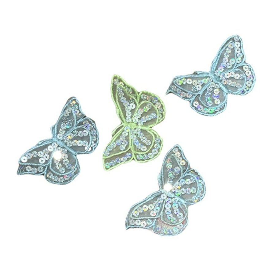 Artwork Lace Sequin Butterfly 2cm