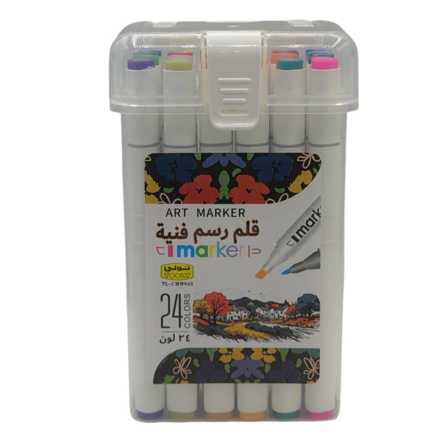 أقلام تلوين تولي 24 لون TOOLY TL-CMW043