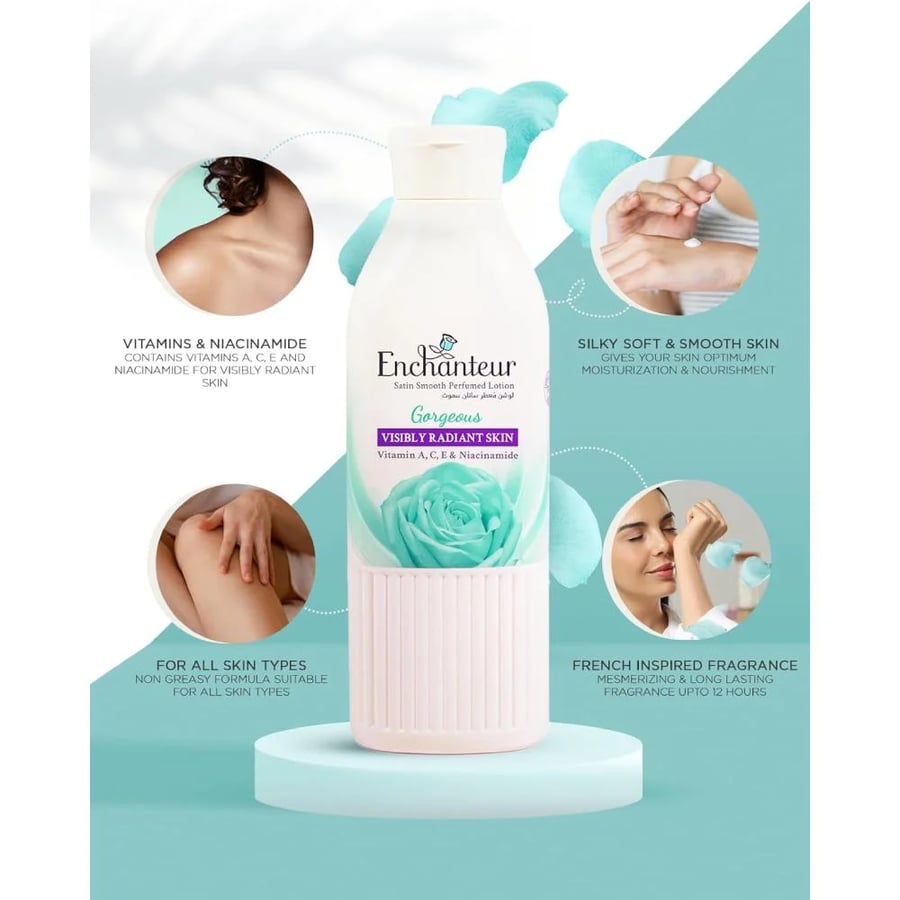 انشانتر لوشن معطر للجسم جورجيوس  250 مل Enchanteur