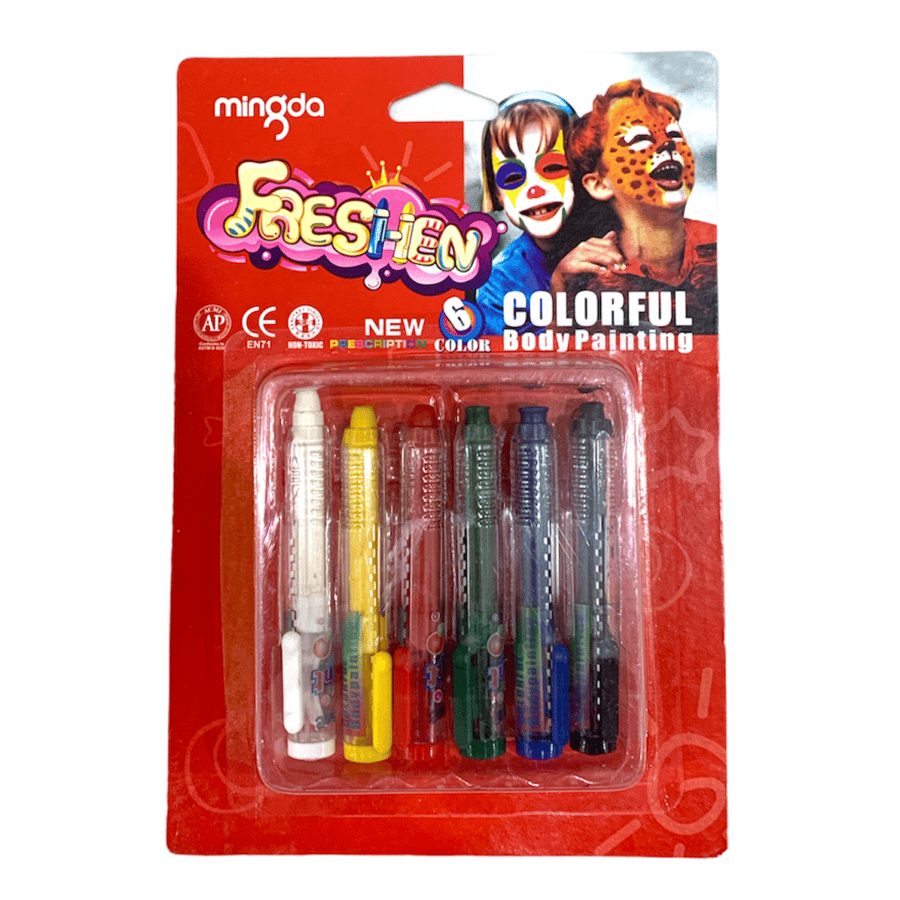 face painting colors