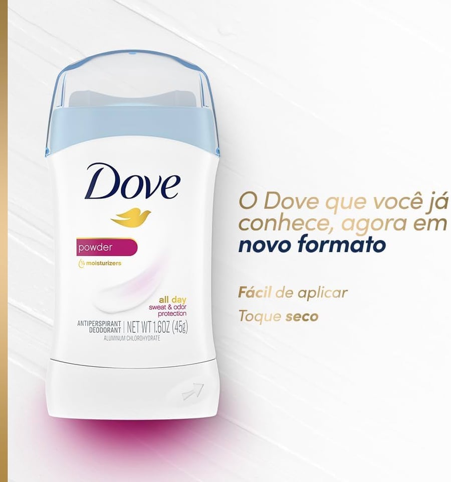 دوف مزيل عرق ستيك باودر 45 غرام Dove