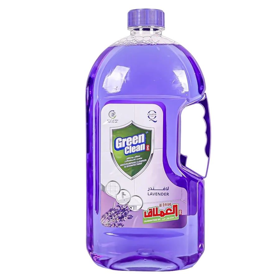 جرين كلين مطهر و منظف أرضيات برائحة اللافندر 2 لتر Green Clean