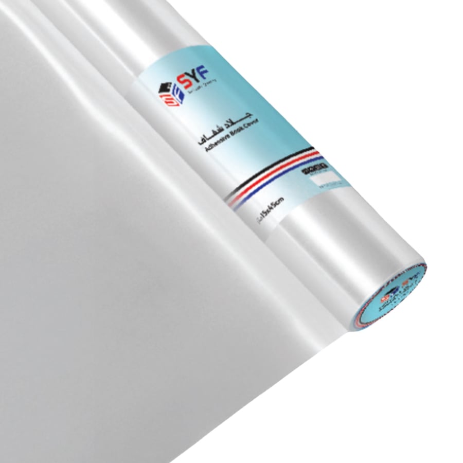 رول تجليد شفاف 5ياردة*45سم SYF-K301-22