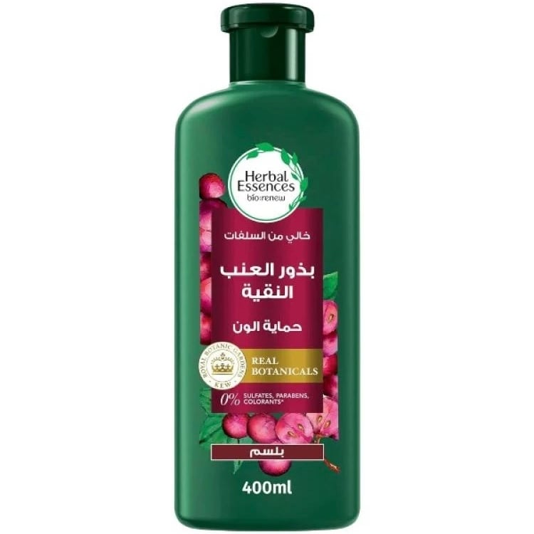 بلسم بخلاصة بذور العنب النقية للشعر المصبوغ 400 مل Herbal Essences