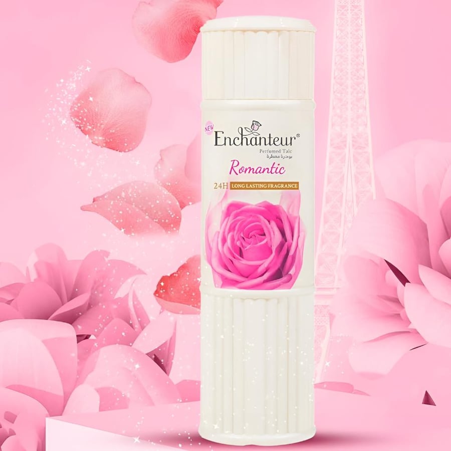 انشانتور بودرة معطرة رومانتيك 125 غرام Enchanteur