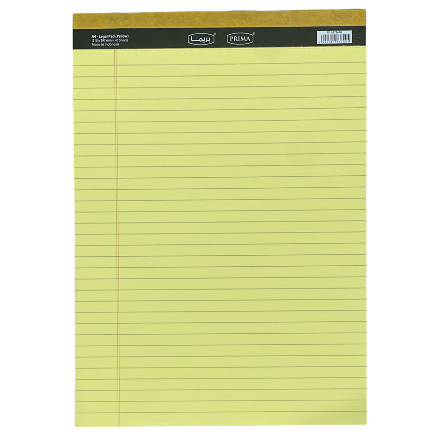 PRIMA A4 Notebook 40 Sheets