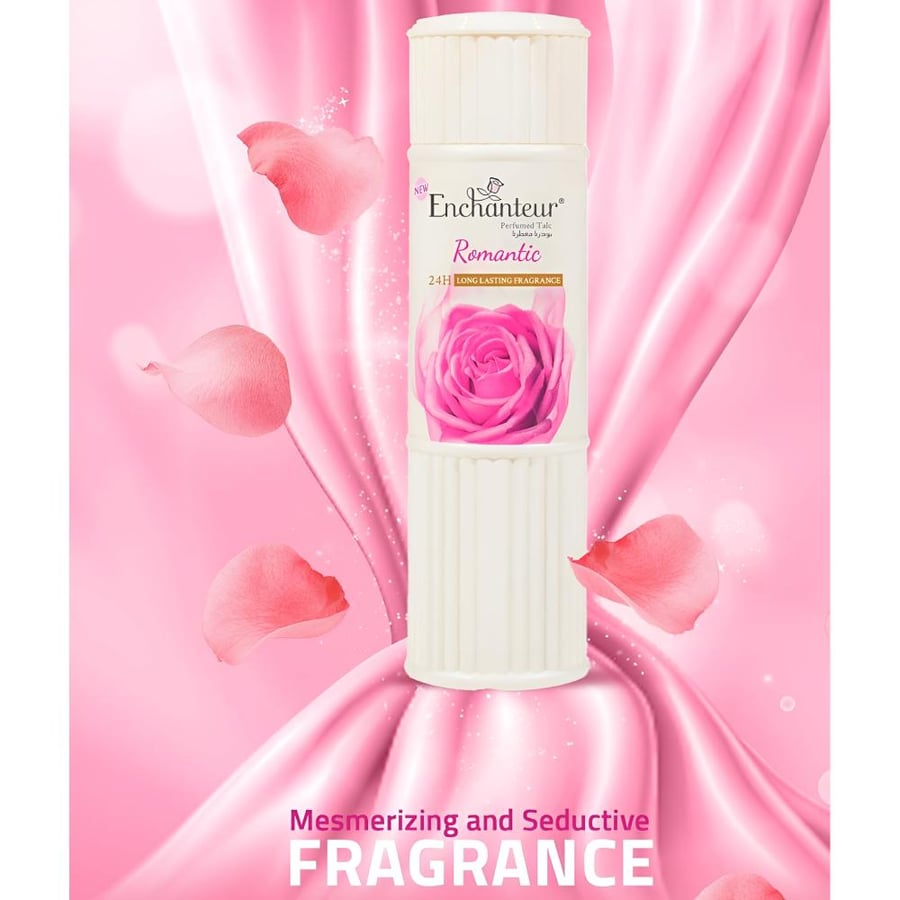 انشانتر بودرة معطرة رومانتيك 250 غرام Enchanteur