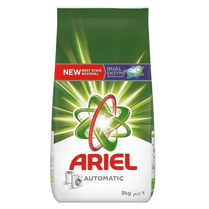 صابون اريال الأخضر اوتوماتيك 9 كجم ARIEL