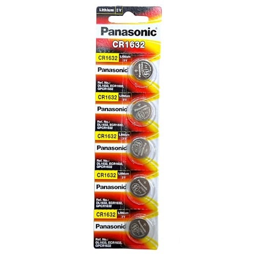 بطارية ليثيوم 3 فولت Panasonic CR1632 - (حبة - كرت)