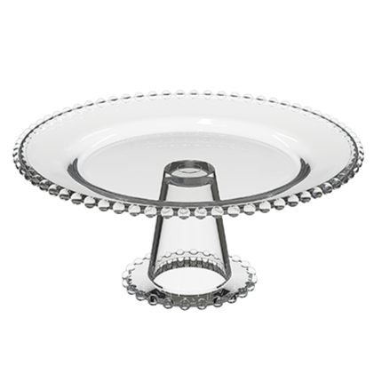 حامل الكيك الزجاجي 31 سم Mister Home MH/60159