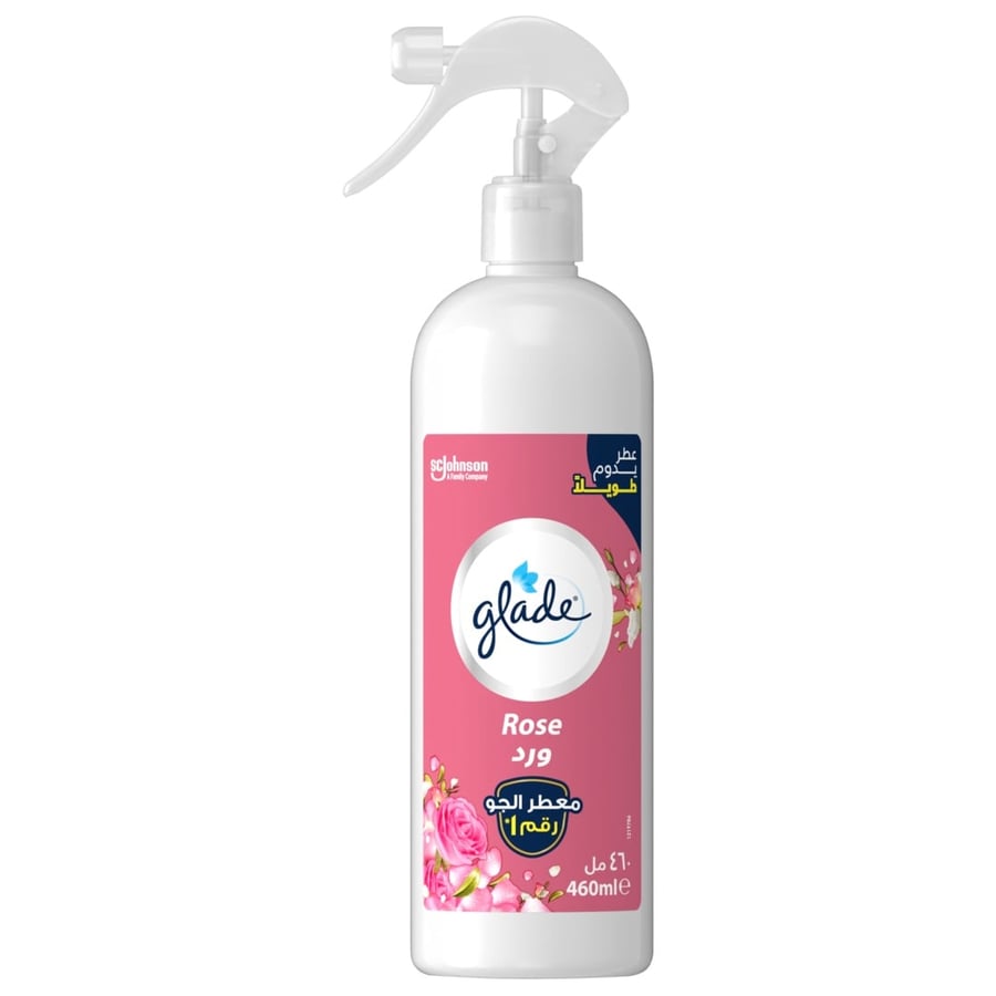 جليد معطر الجو بالورد 460 مل glade