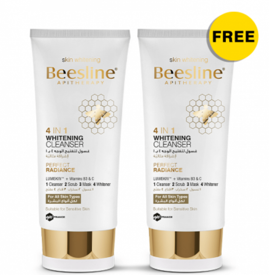 بيزلين غسول لتفتيح الوجه 2*150 مل Beesline