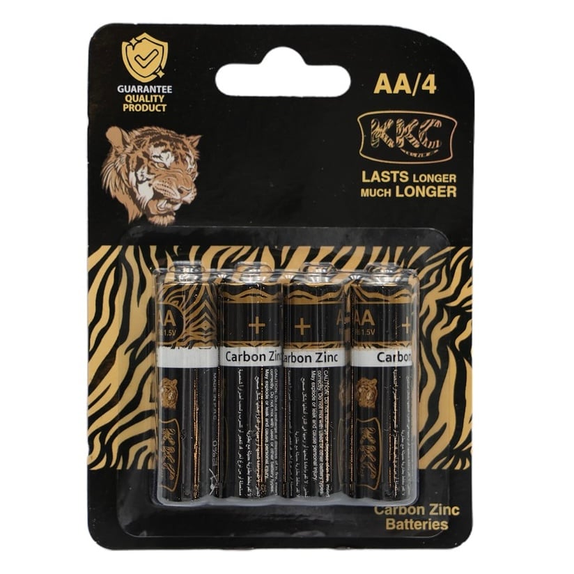 بطارية 1.5 فولت 4 حبات KKC 12-6050-R06 AA