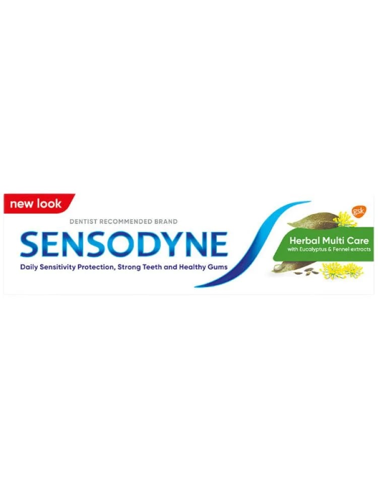 سنسوداين معجون عناية متعددة بالاعشاب بخلاصة الاوكالبتوس و الشمر 100 غرام SENSODYNE