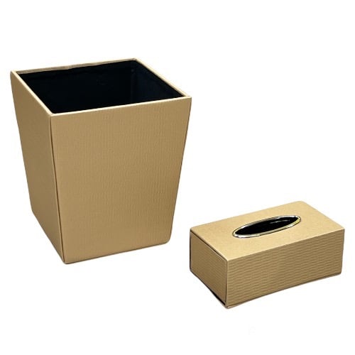 Trash Can + Tissue Box Set HE5921-1
