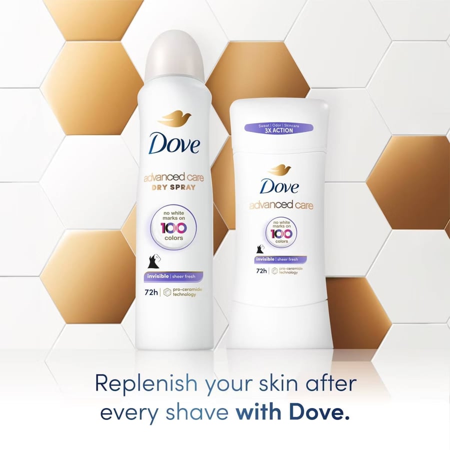 دوف مزيل عرق ستيك للنساء غير مرئي 74 غرام Dove