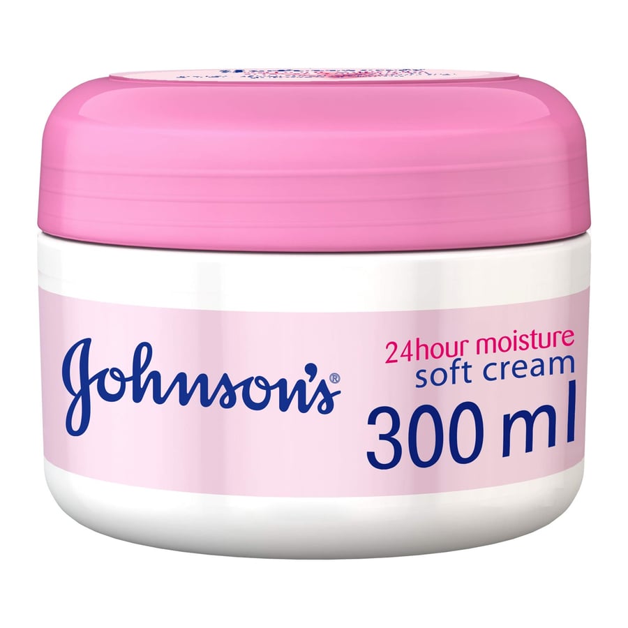 Johnson's 24 Hour Moisturizing Soft Cream 300ml