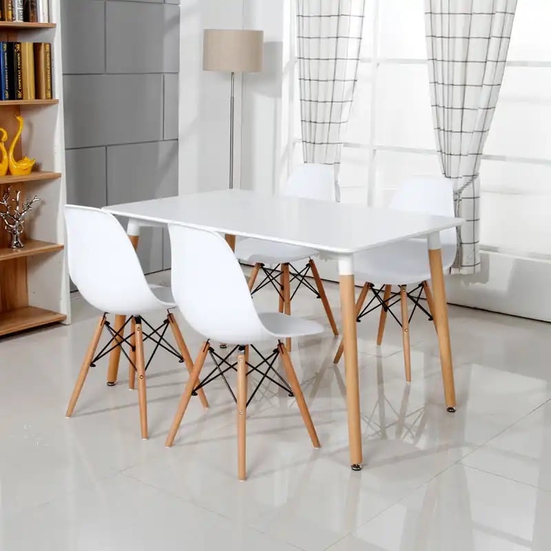 طقم طاولة طعام مع 4 كراسي AW9861