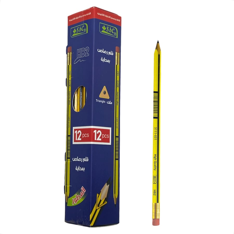 SBC 5111-031 HB2 Pencil 12 pcs