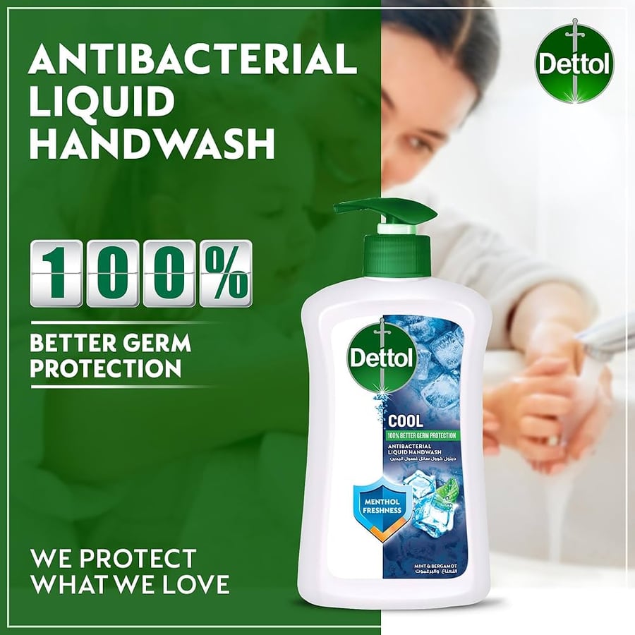 ديتول سائل غسول اليدين بالنعناع والبرغموت 2*400 مل DETTOL