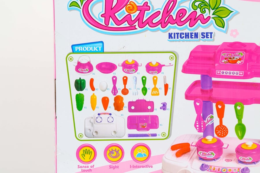 Interactive Kitchen Toy for Kids - 24 Pieces