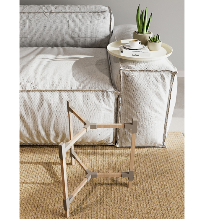 طاولة خدمة fix wood FIX-2023-1