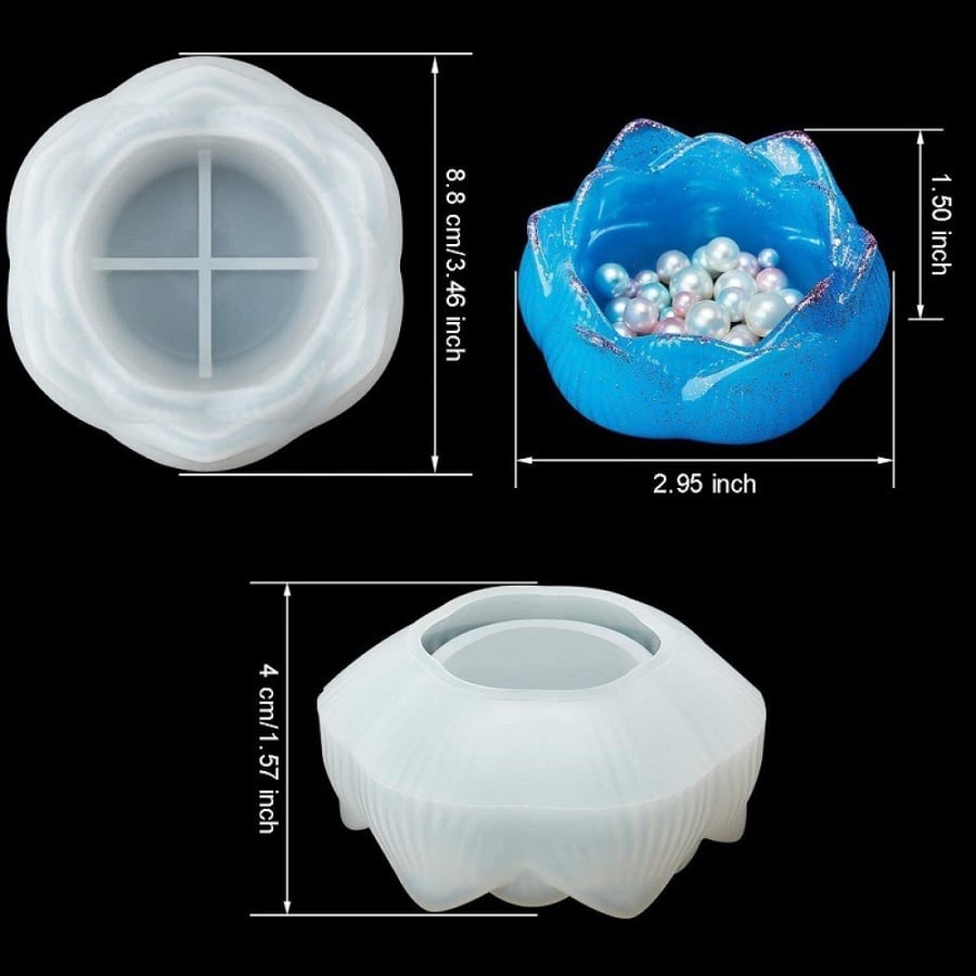 Resin Candle Base Mold