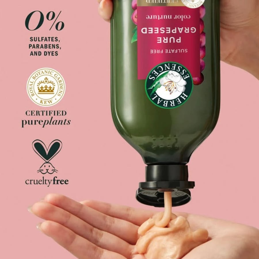 بلسم بخلاصة بذور العنب النقية للشعر المصبوغ 400 مل Herbal Essences