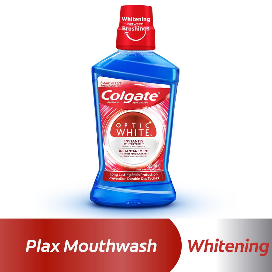 غسول الفم بالنعناع المنعش للتبييض 500 مل Colgate