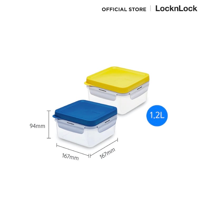 حافظة طعام مقسمة  1.2 لتر LocknLock HPL979LY
