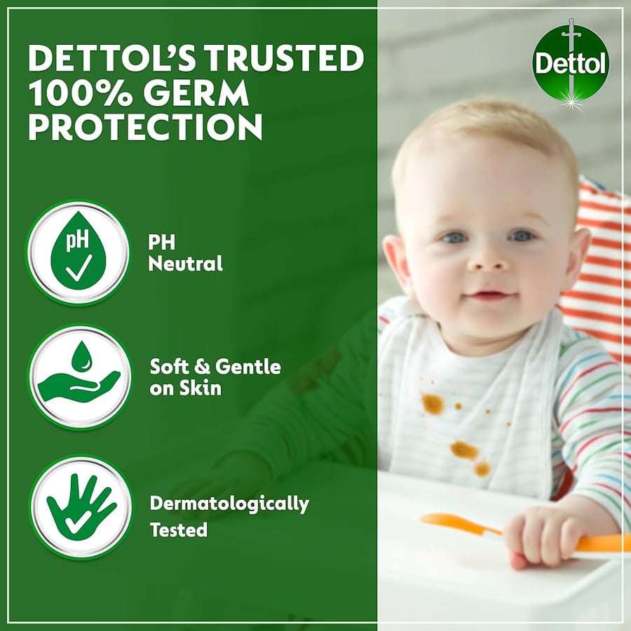 ديتول الأصلي مناديل البشرة 40 منديل Dettol
