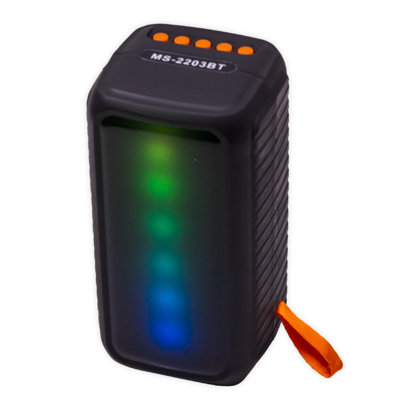 سبيكر بلوتوث باضاءة ملونة MS-2203BT