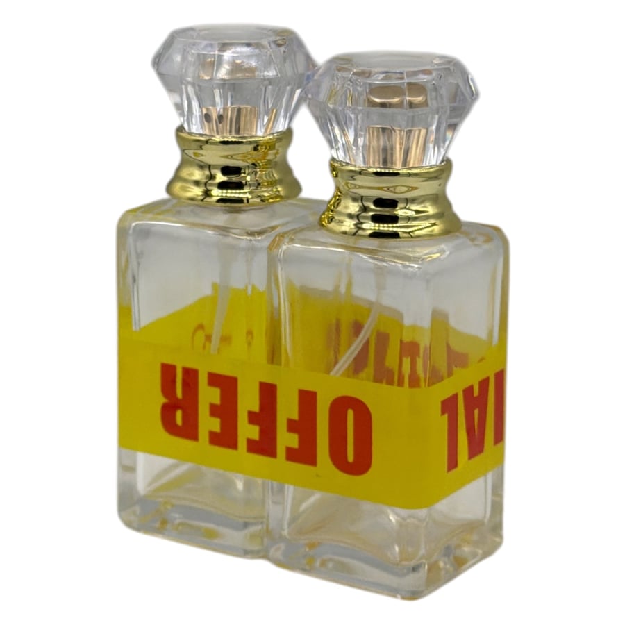 علب عطور زجاج 30 مل علبتين