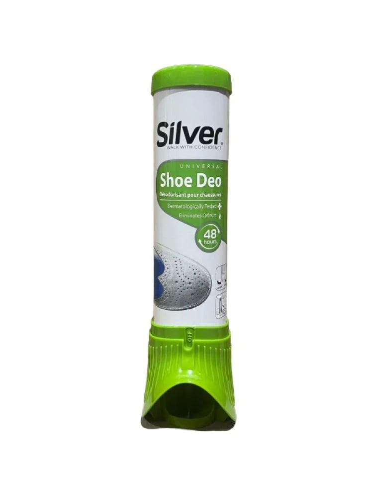 بخاخ مزيل رائحة الأحذية الرياضية 100 مل Silver